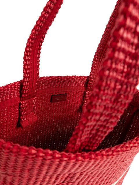 Jimmy Choo beach east-west tote bag - Red