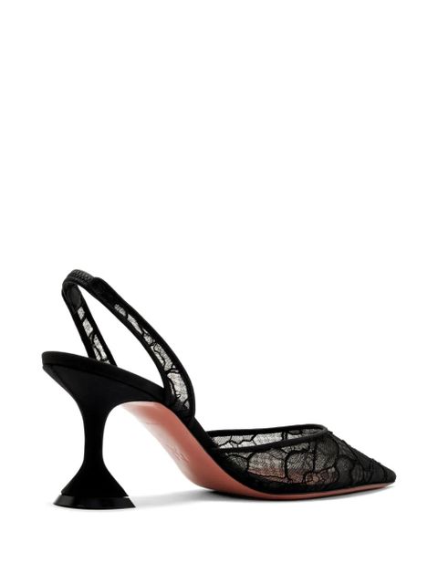Amina Muaddi Holli slingback pumps - Black