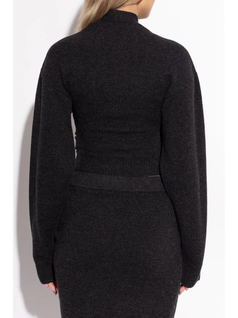 Balenciaga virgin wool sweater - Black