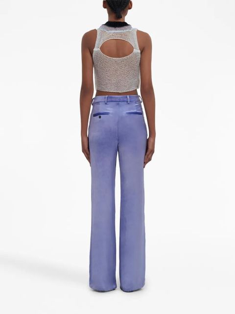 Marni straight-leg trousers - Blue