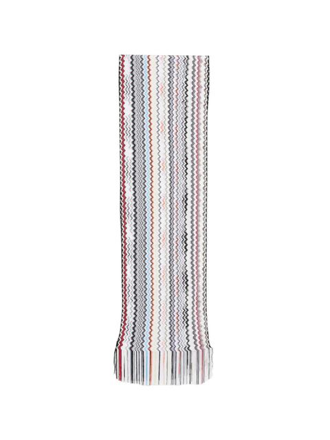 Missoni Vida fringed scarf - Neutrals - zdjęcie produktu nr 1