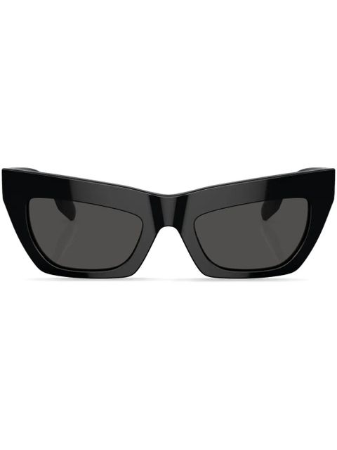 Burberry Eyewear TB-motif cat-eye sunglasses - Black - zdjęcie produktu nr 1