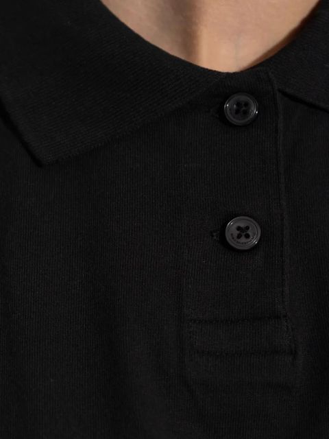 Alexander Wang short-sleeve polo shirt - Black