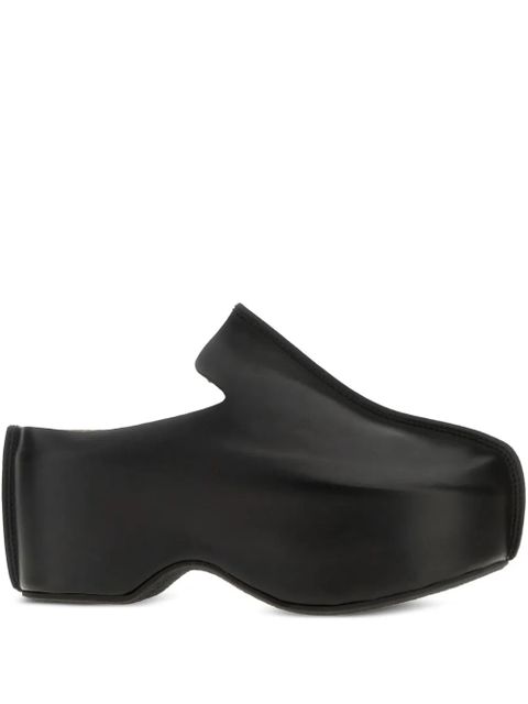 JW Anderson platform leather clogs - Black - zdjęcie produktu nr 1
