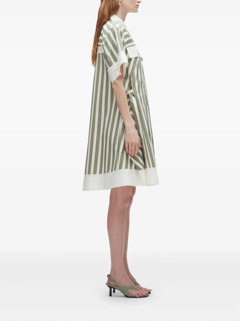 3.1 Phillip Lim striped shirt dress - Green - zdjęcie produktu nr 2