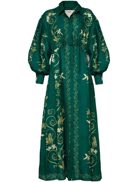 Agua By Agua Bendita Taos Esmeralda shirt - Blue - zdjęcie produktu nr 1