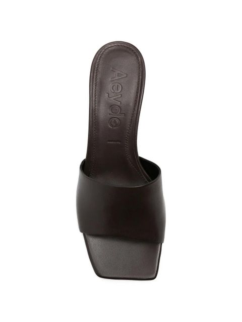 Aeyde Jessie square-toe sandals - Brown