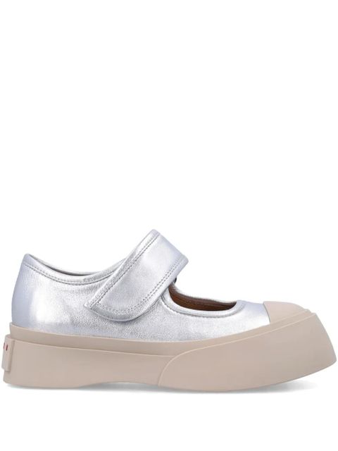 Marni Pablo flat pumps - Silver - zdjęcie produktu nr 1
