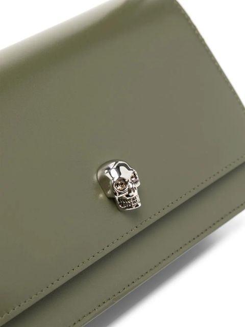 Alexander McQueen small The Biker Skull shoulder bag - Green