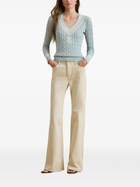 Lauren Ralph Lauren flared jeans - Neutrals - zdjęcie produktu nr 2