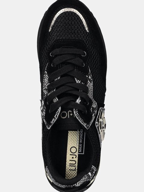 Liu Jo sneakersy LIU JO MAXI WONDER 01 damskie kolor czarny BF5009PX68422222