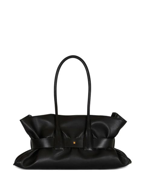 Balmain large Anthem buckled shoulder bag - Black - zdjęcie produktu nr 2