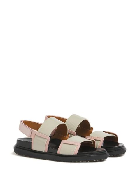 Marni suede strap sandals - Neutrals - zdjęcie produktu nr 2