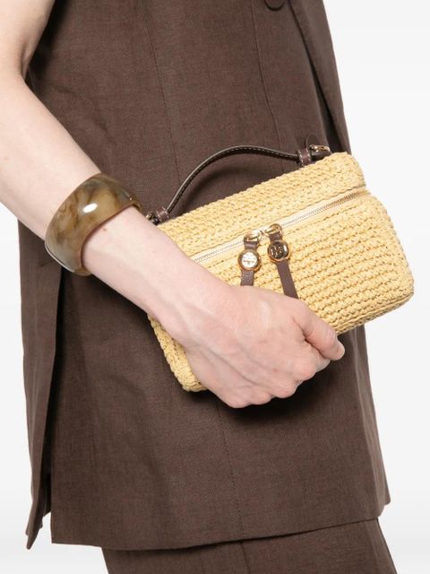 Tory Burch raffia mini bag - Neutrals - zdjęcie produktu nr 2