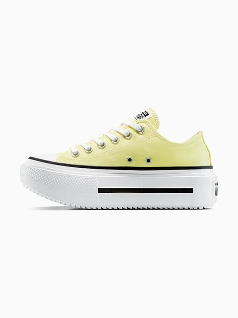 Converse tenisówki Chuck Taylor All Star Lift Double Stack damskie kolor żółty A16283C