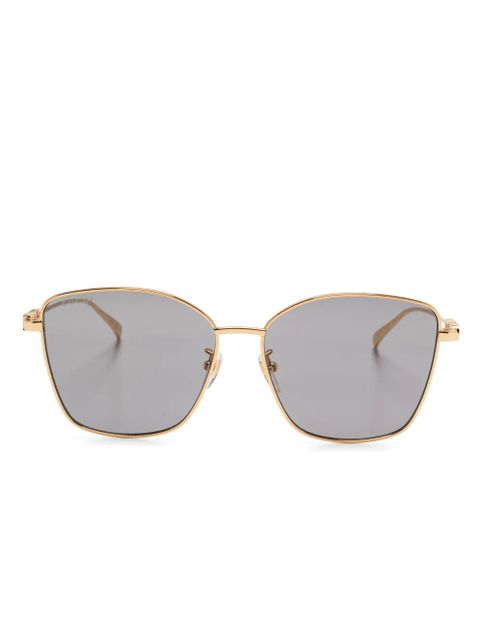 Gucci Eyewear butterfly-frame sunglasses - Gold - zdjęcie produktu nr 1