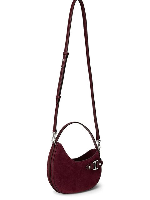 Lauren Ralph Lauren torebka zamszowa - zdjęcie produktu nr 2