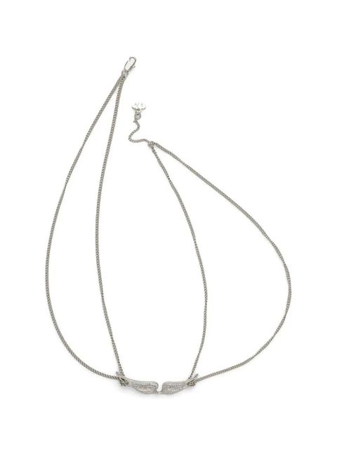 Zadig&Voltaire crystal-wing necklace - Silver - zdjęcie produktu nr 1