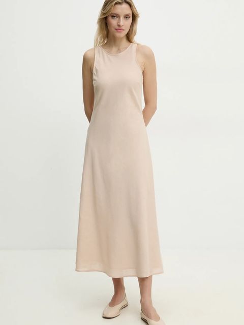 Answear.LAB sukienka z lnem - zdjęcie produktu nr 1