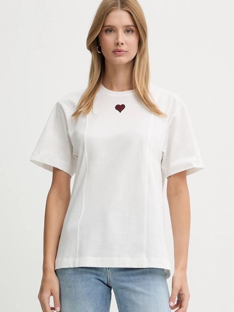 Pinko t-shirt bawełniany - zdjęcie produktu nr 1