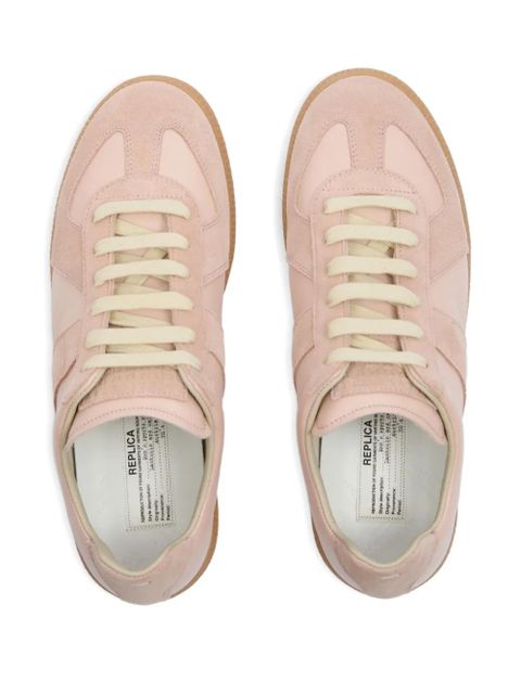 Maison Margiela Replica suede sneakers - Neutrals - zdjęcie produktu nr 2