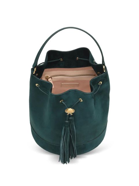 Gianvito Rossi SIENNA 22 tassel-detail bucket bag - Green