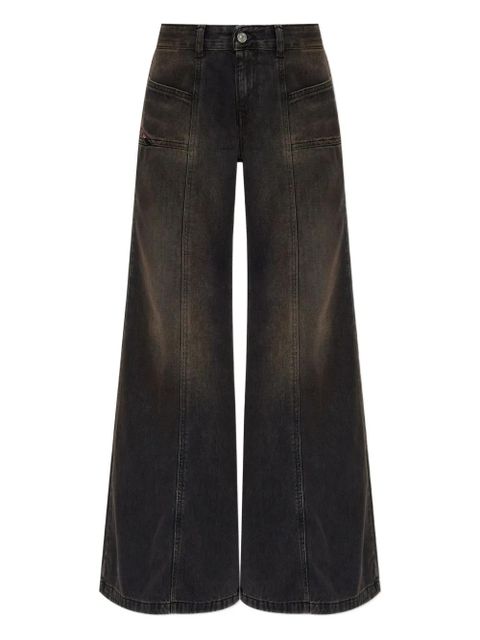 Diesel D-Akii front-pockets jeans - Black - zdjęcie produktu nr 1