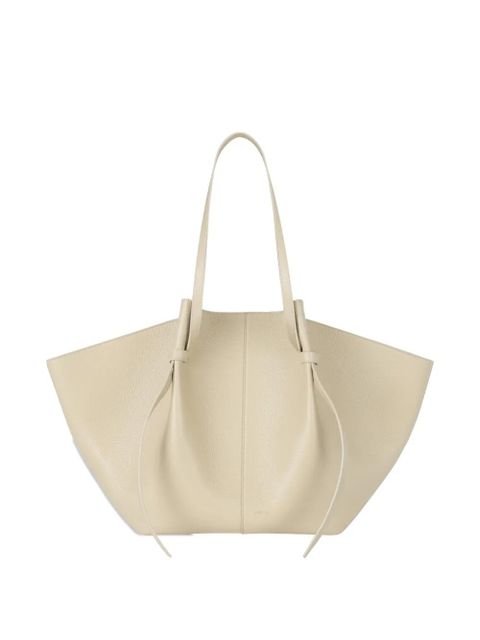 Yuzefi Xl Mochi leather shoulder bag - Neutrals - zdjęcie produktu nr 1