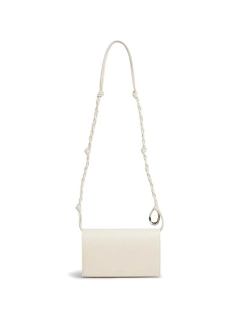 Jil Sander mini knotted cross body bag - White - zdjęcie produktu nr 2