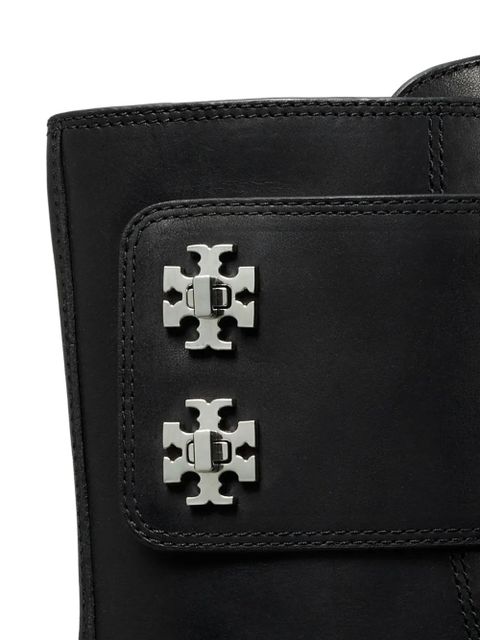 Tory Burch lug double-T boots - Black - zdjęcie produktu nr 2