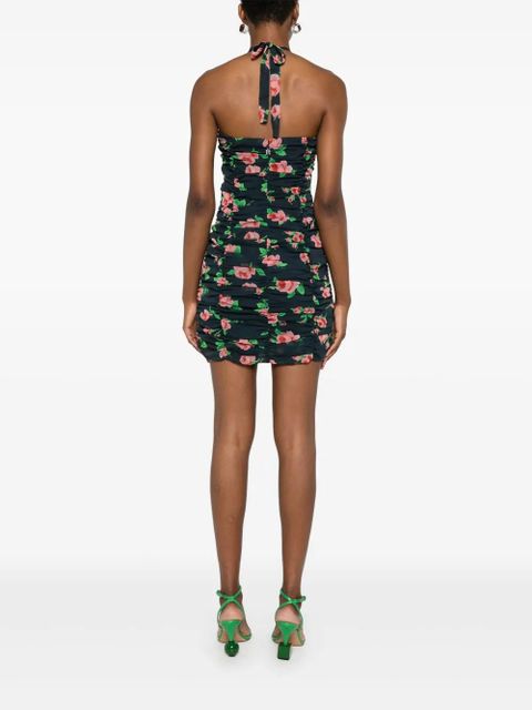 ROTATE BIRGER CHRISTENSEN chiffon mini dress - Blue