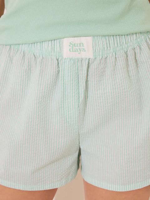 women'secret piżama bawełniana damska kolor zielony bawełniana 3599206