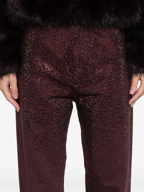 Golden Goose sequin-embellished jeans - Purple