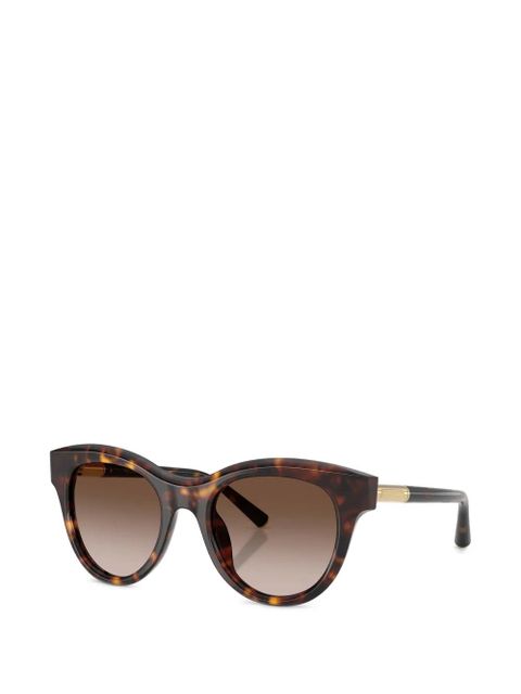 Dolce & Gabbana Havana round-frame sunglasses - Brown - zdjęcie produktu nr 2