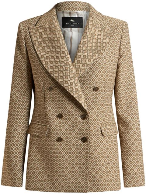 ETRO jacquard blazer - Neutrals - zdjęcie produktu nr 1