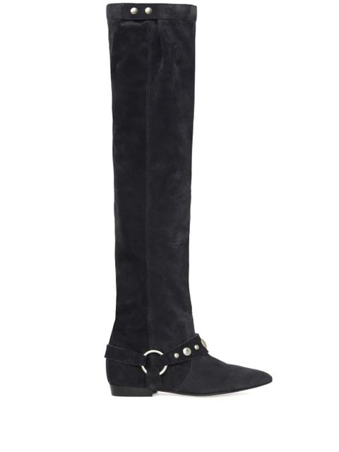 ISABEL MARANT Selize thigh-high boots - Black - zdjęcie produktu nr 1