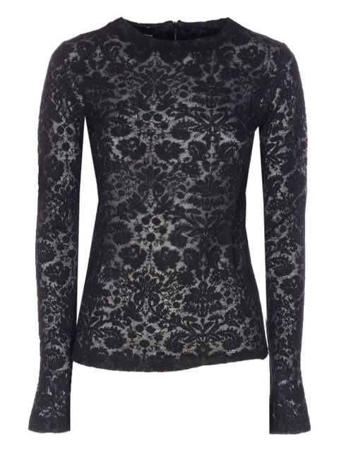 PINKO Marinara long-sleeve top - Black - zdjęcie produktu nr 1