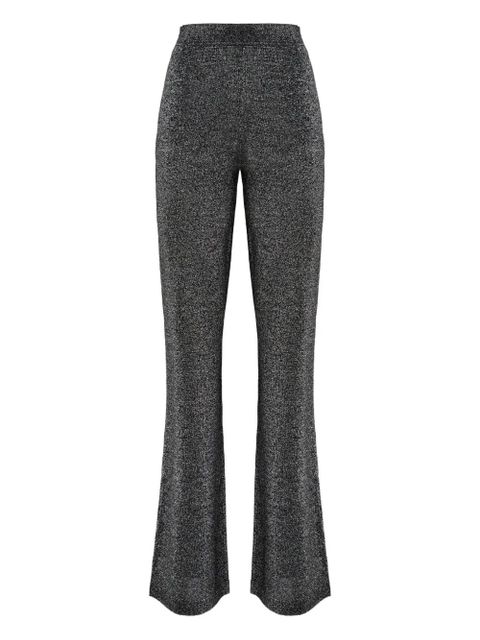 Missoni metallic-effect flared trousers - Grey - zdjęcie produktu nr 1