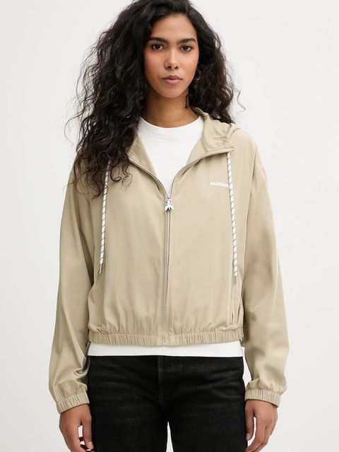 Patrizia Pepe kurtka kolor beżowy przejściowa 8O0231 A719 - zdjęcie produktu nr 1