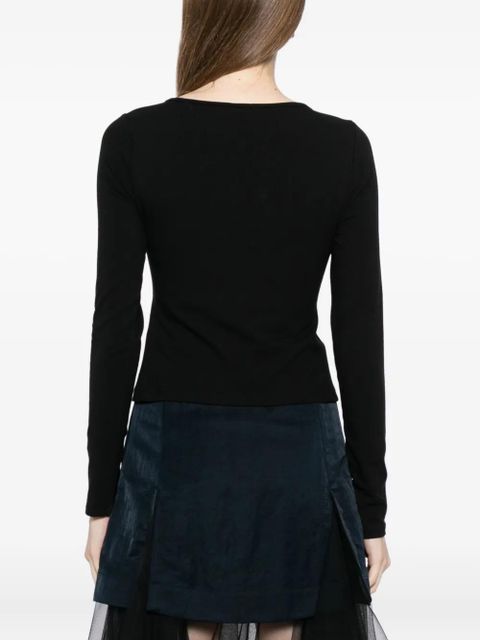 Reformation Silas top - Black