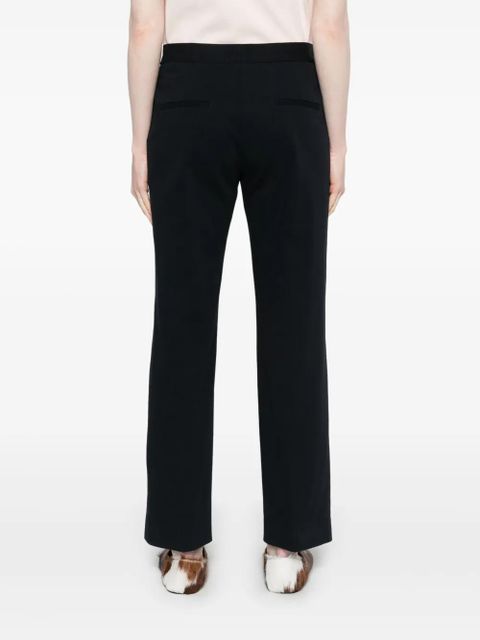 Jil Sander cotton trousers - Blue