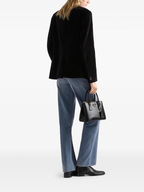 Prada small Galleria leather tote bag - Black - zdjęcie produktu nr 2