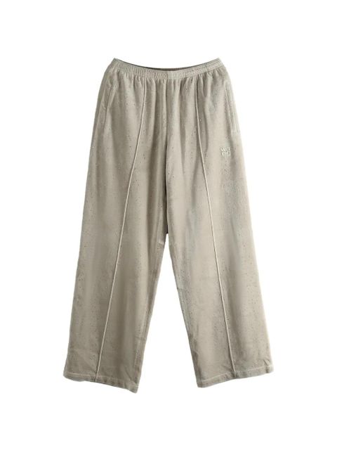 Alexander Wang embellished track pants - Neutrals - zdjęcie produktu nr 1