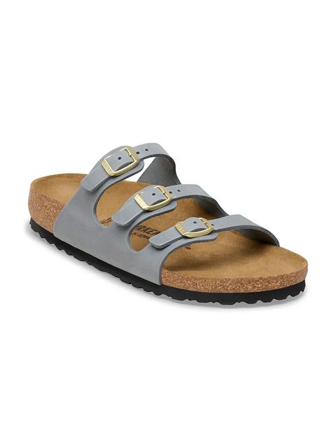 Birkenstock klapki skórzane Florida - zdjęcie produktu nr 1