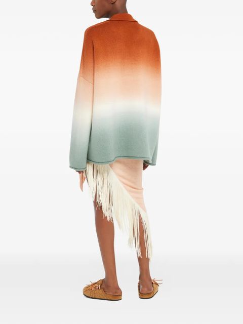 Alanui Shades of Shore long-sleeve sweater - Orange