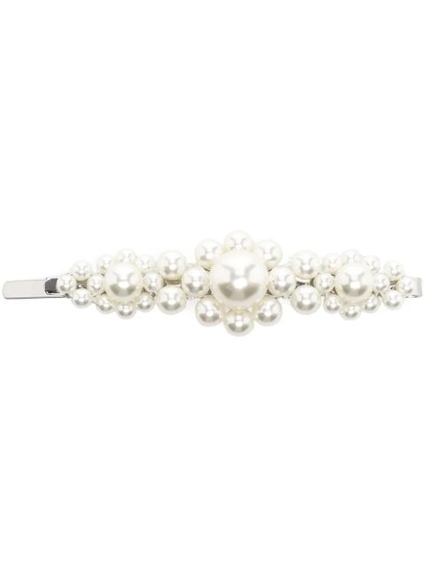 Simone Rocha pearl-embellished hair clip - Silver - zdjęcie produktu nr 1