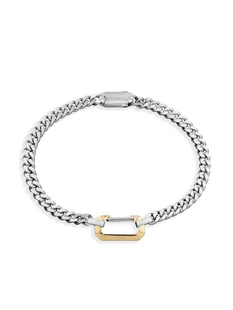 EÉRA 18K yellow gold engraved bracelet - Silver - zdjęcie produktu nr 1