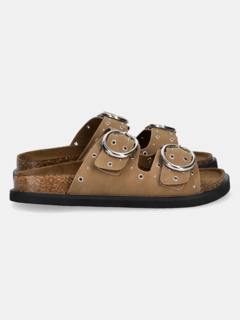 Answear.LAB klapki damskie kolor brązowy