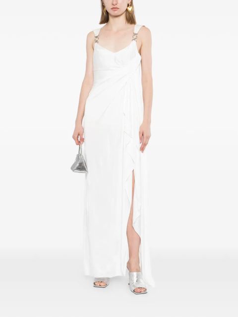 Versace Jersey Draped dress - White - zdjęcie produktu nr 2