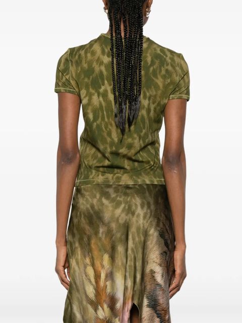 Diesel printed T-shirt - Green